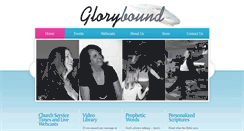 Desktop Screenshot of gloryboundministries.com
